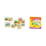 هيا نلعب ونتعلم  - وحدة الرمل وقصة حمد في البادية - خشبي