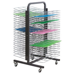 Double-sided paper drying rack, size: 97*57*47cm