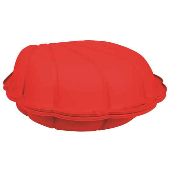 حوض الرمل و الماء الصدفة مقاس 20*90*84 - أحمر