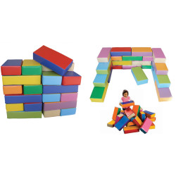 مكعبات اسفنجية كبيرة 24 قطعة