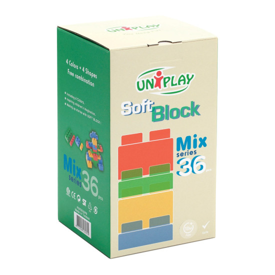 مكعبات السوفت 36 قطعة 