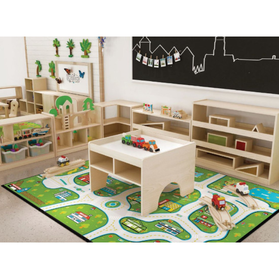 طاولة اللعب بالمكعبات 120*90*50 سم