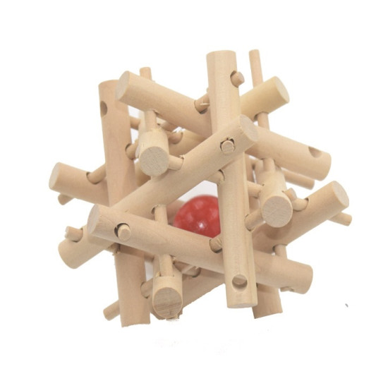 الاعمدة المتشابكة وكرة التحدي المحبوسة