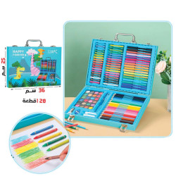 حقيبة الالون 128  قطعة بعدة أنواع مع الأدوات 