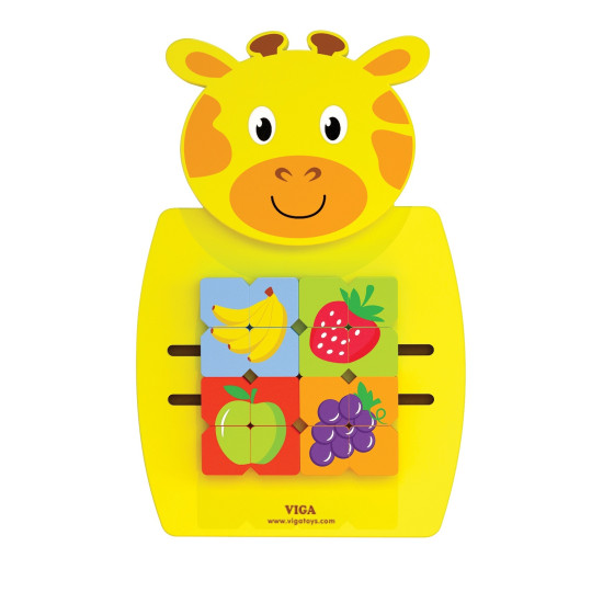 لعبة جدارية - ترتيب الفواكه