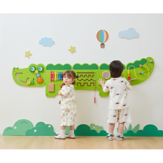 لوحة أنشطة التمساح الجدارية