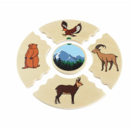 بزل المنطق - بيئة الحيوانات