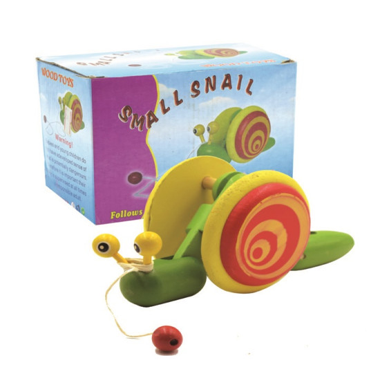 الدودة الحلزونية خشبي