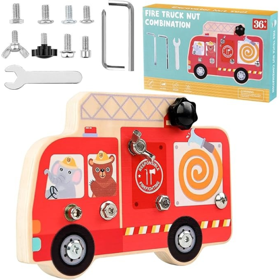 لعبة براغي تعلم الفك والتركيب