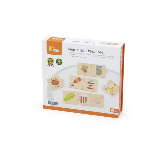 بزل ألغاز تعليمية خشبية الشكل وظله 