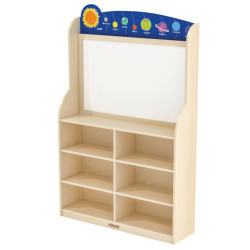 وحدة تخزين الفضاء مع لوح كتابة 108*30*169 سم