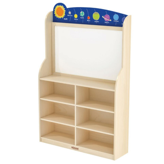 وحدة تخزين الفضاء مع لوح كتابة 108*30*169 سم