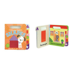 دفتر تعليم الاشكال والألوان والأرقام 3