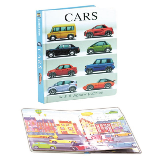 كتاب بزل كرتوني  "  السيارات - CARS "