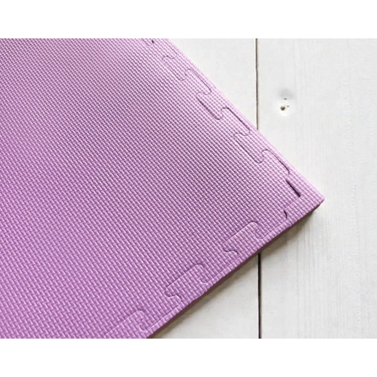 ارضيات فوم 2 سم موف وردي مقاس 100*100سم - السعر للقطعة