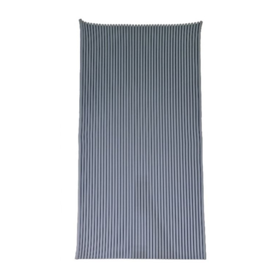 حامي جدار ايطالي داخلي / خارجي - مقاس 2*1متر سماكة 22مم - لون رصاصي