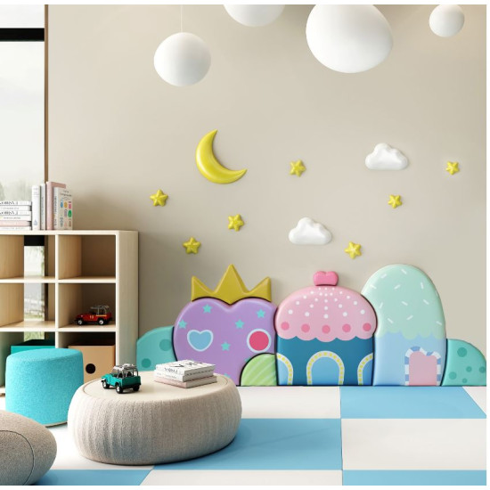 ديكور الحائط الكبير - أرض العجائب مقاس: 280*100*3سم