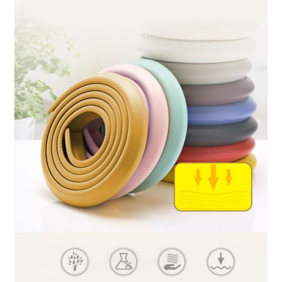 حامي زوايا الجدار و حواف الطاولات 2 متر 