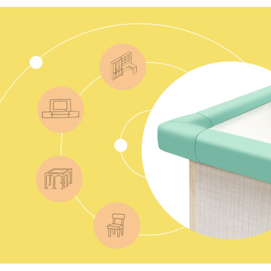 حامي أركان الطاولات 4 حبات