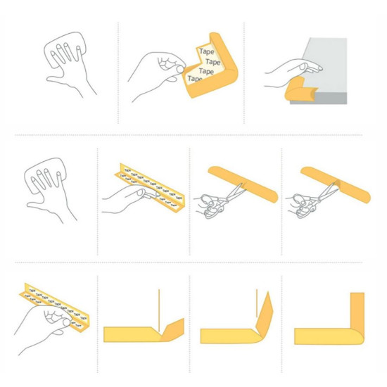 حامي أركان الطاولات 4 حبات