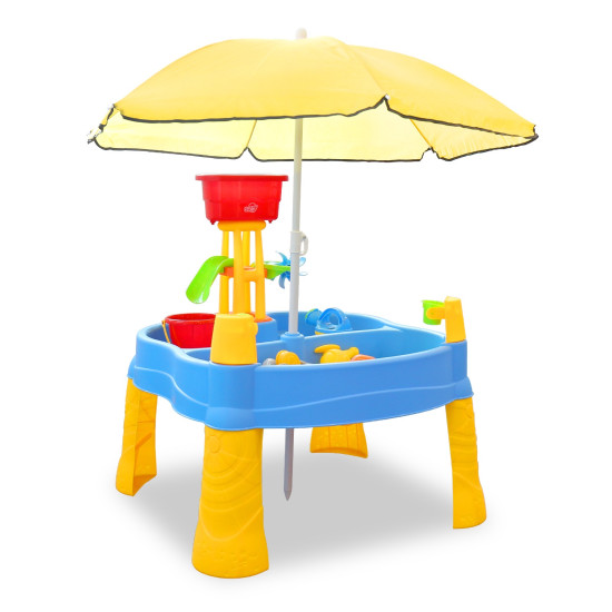 حوض رمل بمضلة بلاستيك