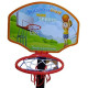 مرمى كرة سلة قابل للارتفاع الى 148.5 سم 