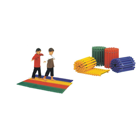 مسارات جسر التوازن الملونة 4 قطع