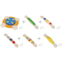 العاب التوازن الخشبية - عدد 6 لوحات مختلفة 