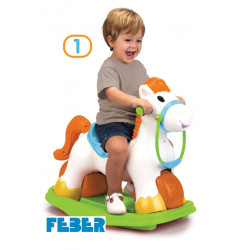 حصان فيبر 3 في 1 صناعة اسبانية  المقاس 62*32.5*47سم