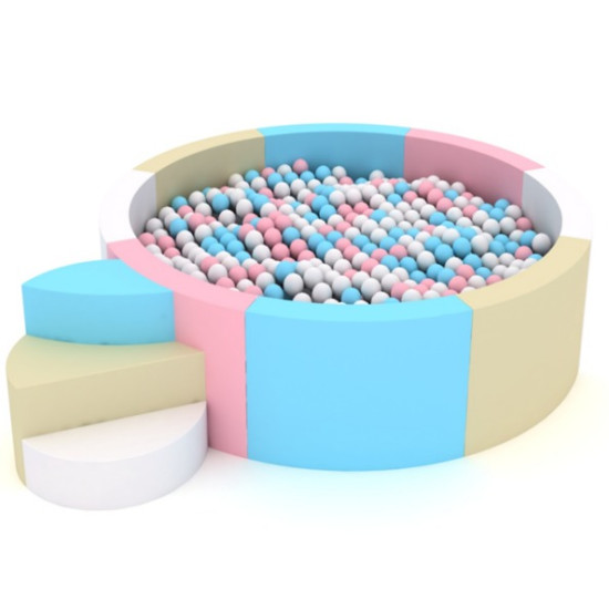 حوض كرات بشكل دائري مقاس : 250*250*60 سم