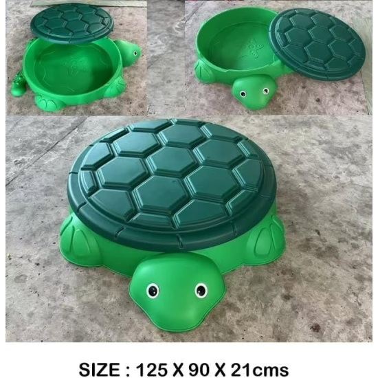 حوض رمل السلحفاء مقاس :90*125سم وارتفاع 21سم