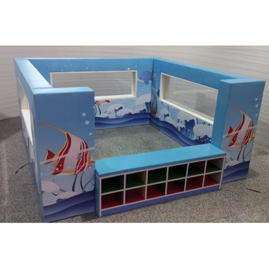 حوض رمل بحري مقاس : 200*200*100سم