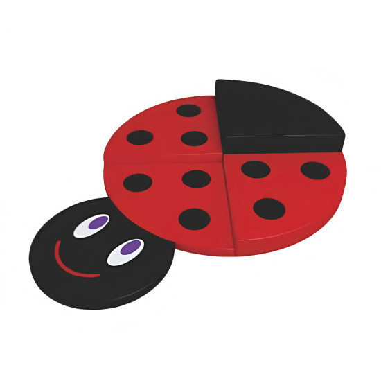 وحدة تسلق على شكل دعسوقة  cm130*80*40