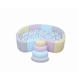 مسبح كرات مقوّس مقاس cm350*190*60