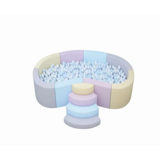 مسبح كرات مقوّس مقاس cm350*190*60