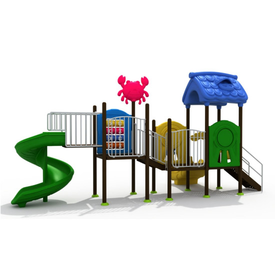 مجموعة زحاليق  مع اكس او  -2 مقاس 500*240*300 سم