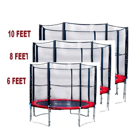 نطيطة/ ترامبولاين دائري بحاجز 6 قدم ، 183 سم