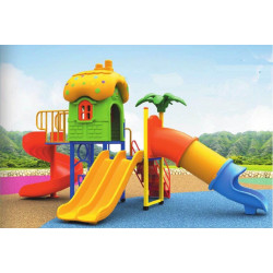 العاب حدائق زحاليق ومرجيحة سفلية 510*310*280 سم