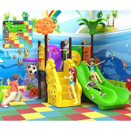 لعبة زحاليق صغيره درج الغزال مقاس :180*210*240سم