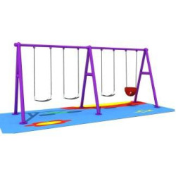 مرجيحه 4 مقاعد مقاس :400*130*200سم