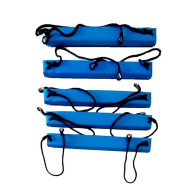 جسر ناعم بحبال تثبيت مقاس :105*15*4سم ( 5 قطع)