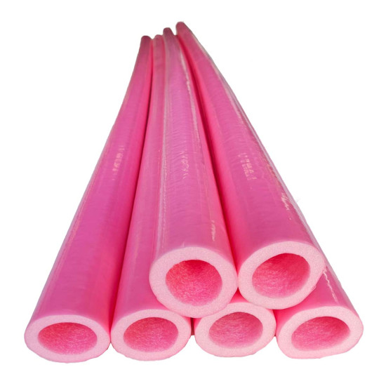غطاء عمود PVC مقاس: 250 سم لون وردي السعر للقطعة الواحده