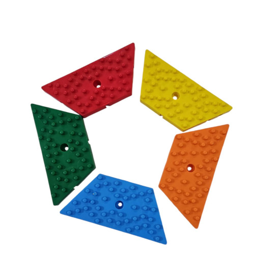 قفلة ارضيات دونات سداسي بدون شناكر