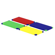 فرشة رياضية للحماية  جلد مقاس: 200*100*10 سم