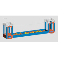 توريد وتركيب لعبة تلفرك ( زبلاين) شامل مكعبات اسفنج