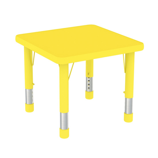 طاولة مربعة متعددة المستويات خشب  60*60*37-62 سم-دون الكراسي