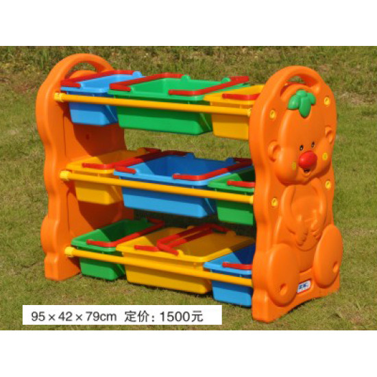 وحدة تخزين بلاستيك شكل القرد- مع الصناديق