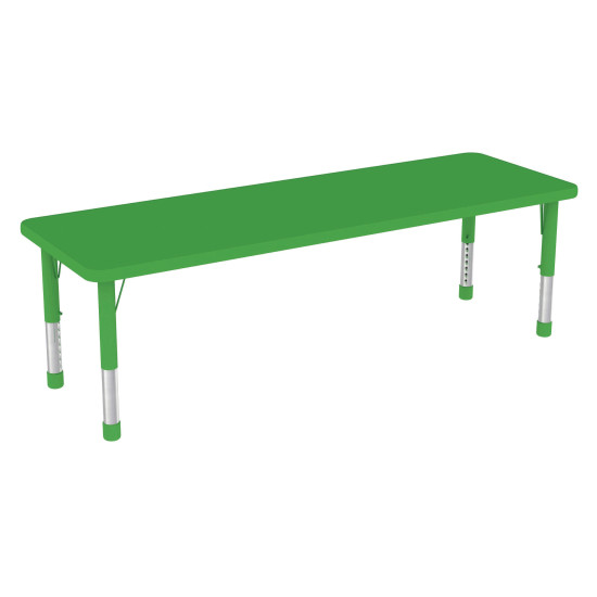 طاولة مستطيلة متعددة المستويات خشب  180*60*37-62 سم 