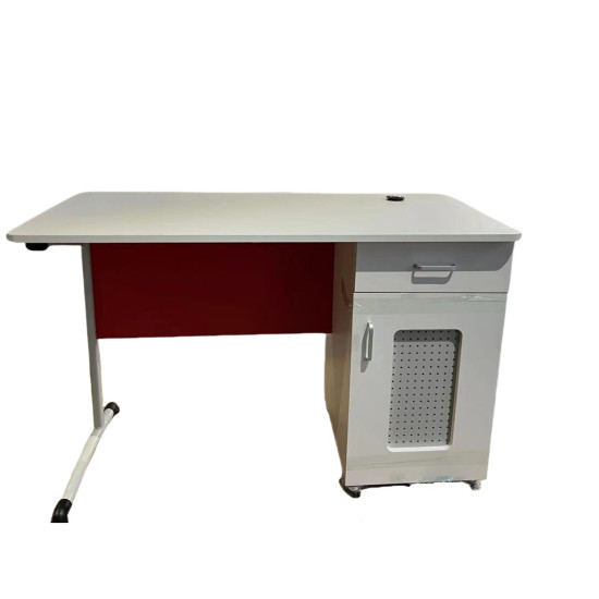 مكتب معلم بحامل كمبيوتر  مقاس:120*60*76سم