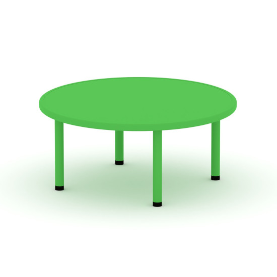 طاولة دائرية مستوى واحد بلاستيك 